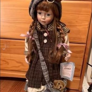Ellis Island Porcelain Doll - Esther